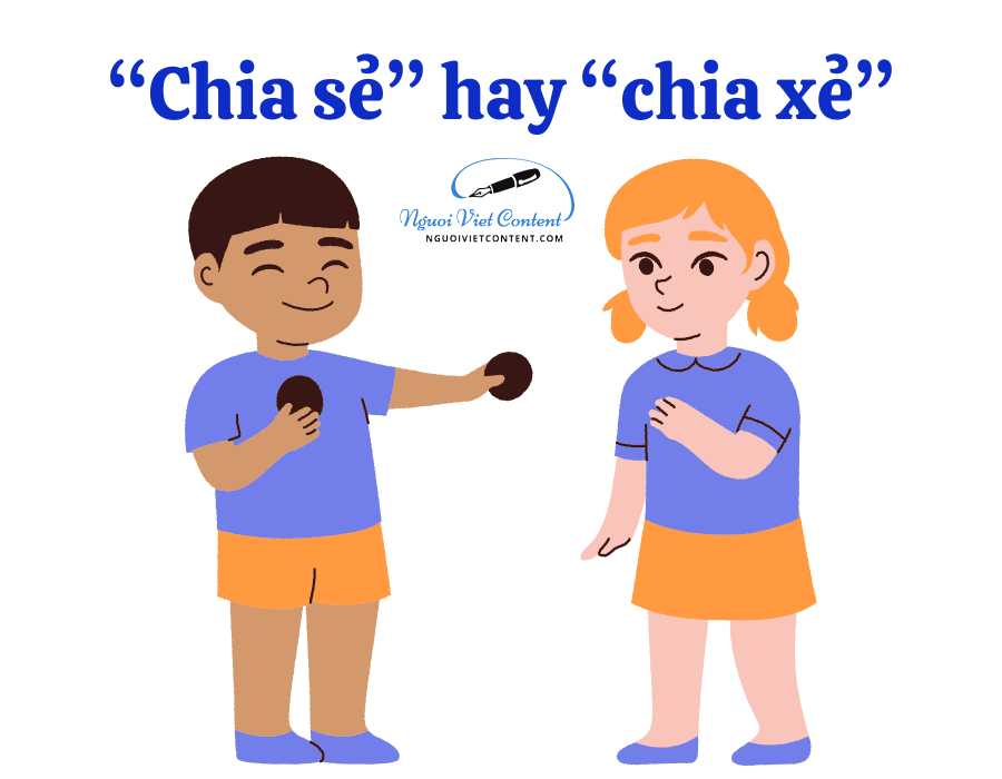 Chia sẻ hay chia xẻ