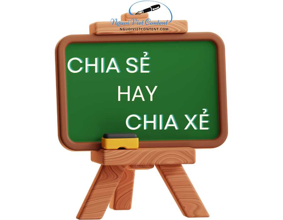 Chia sẻ hay chia xẻ