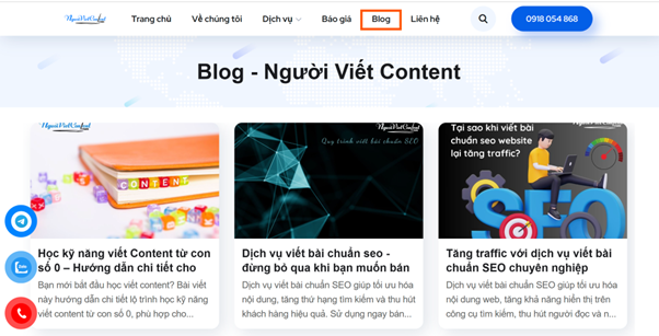 Tại sao website bán hàng của bạn cần có blog?